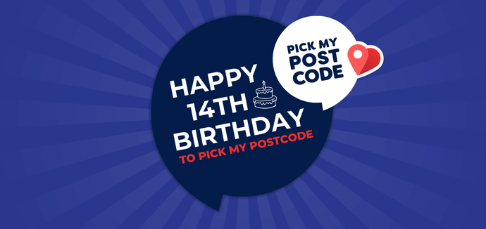 Happy 14th Birthday Pick My Postcode